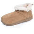 Chaussons Bottillons cuir Femme Camel