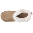 Chaussons Bottillons cuir Femme Camel