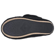 Chaussons Bottillons Tricot Femme Noir