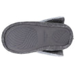 Chaussons Bottillons Femme pailleté Gris foncé