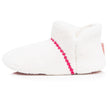 Chaussons Bottillons Femme sherpa lama Ivoire