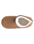 Chaussons Bottillons Femme suédine léopard