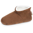 Chaussons Bottillons Homme suédine Camel