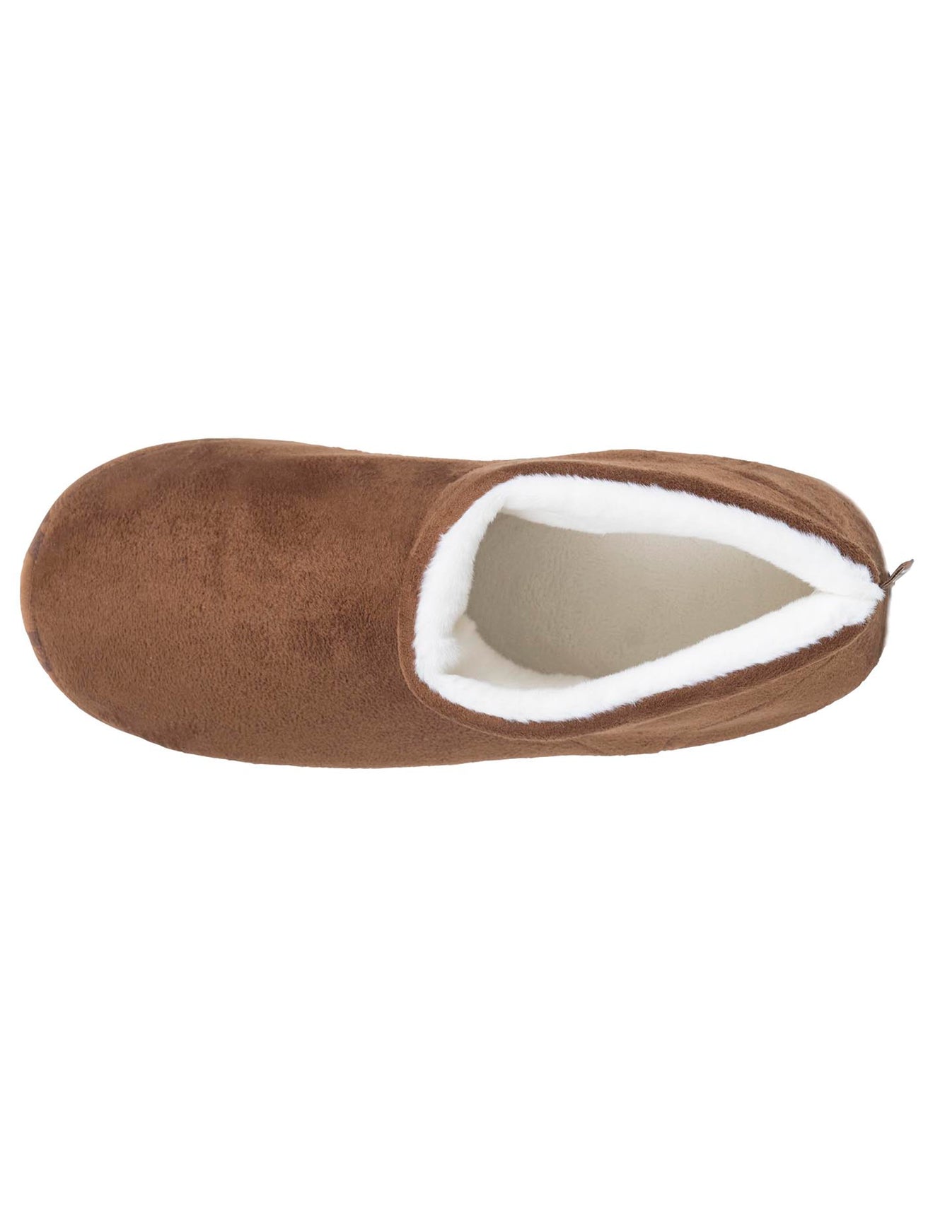 Chaussons Bottillons Homme suédine Camel