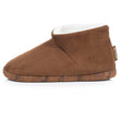 Chaussons Bottillons Homme suédine Camel