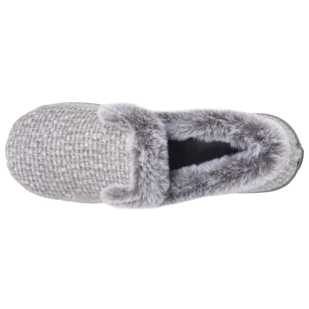 Chaussons Charentaises Femme Relief Gris - Isotoner