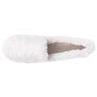 Chaussons Charentaises Femme Ivoire doux