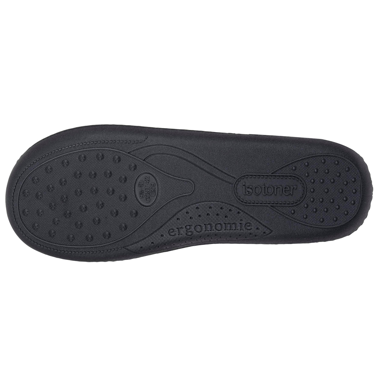 Chaussons Charentaises Homme Noir/Gris