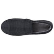 Chaussons Charentaises Homme Tartan Noir