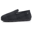 Chaussons Charentaises Homme Tartan Noir