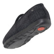 Chaussons Charentaises Homme Tartan Noir