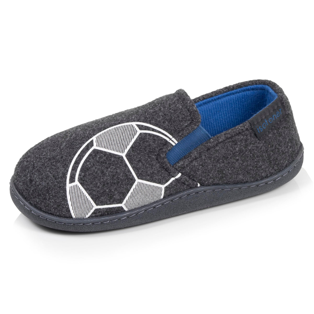Chaussons Mocassins Enfant Gris Chiné