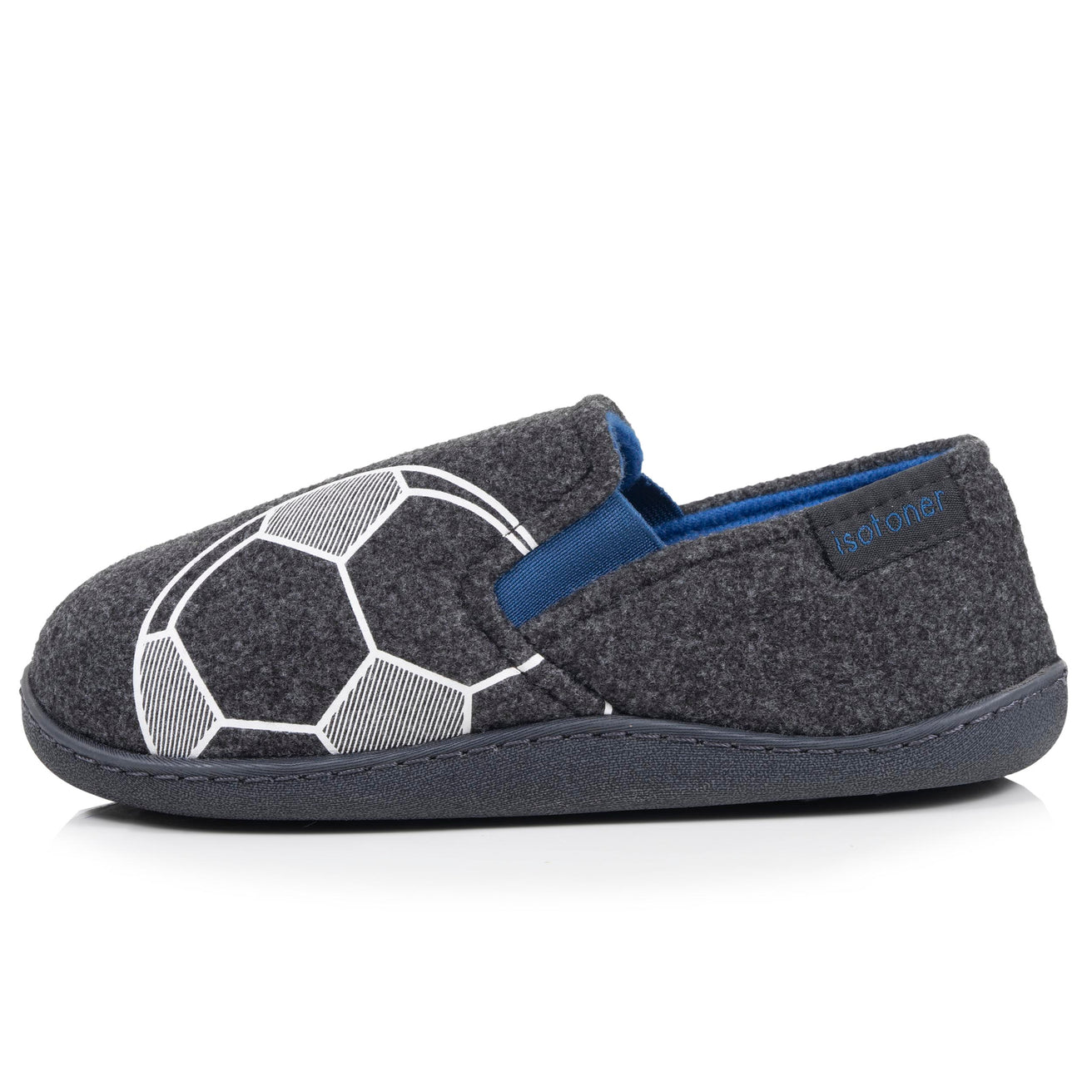 Chaussons Mocassins Enfant Gris Chiné