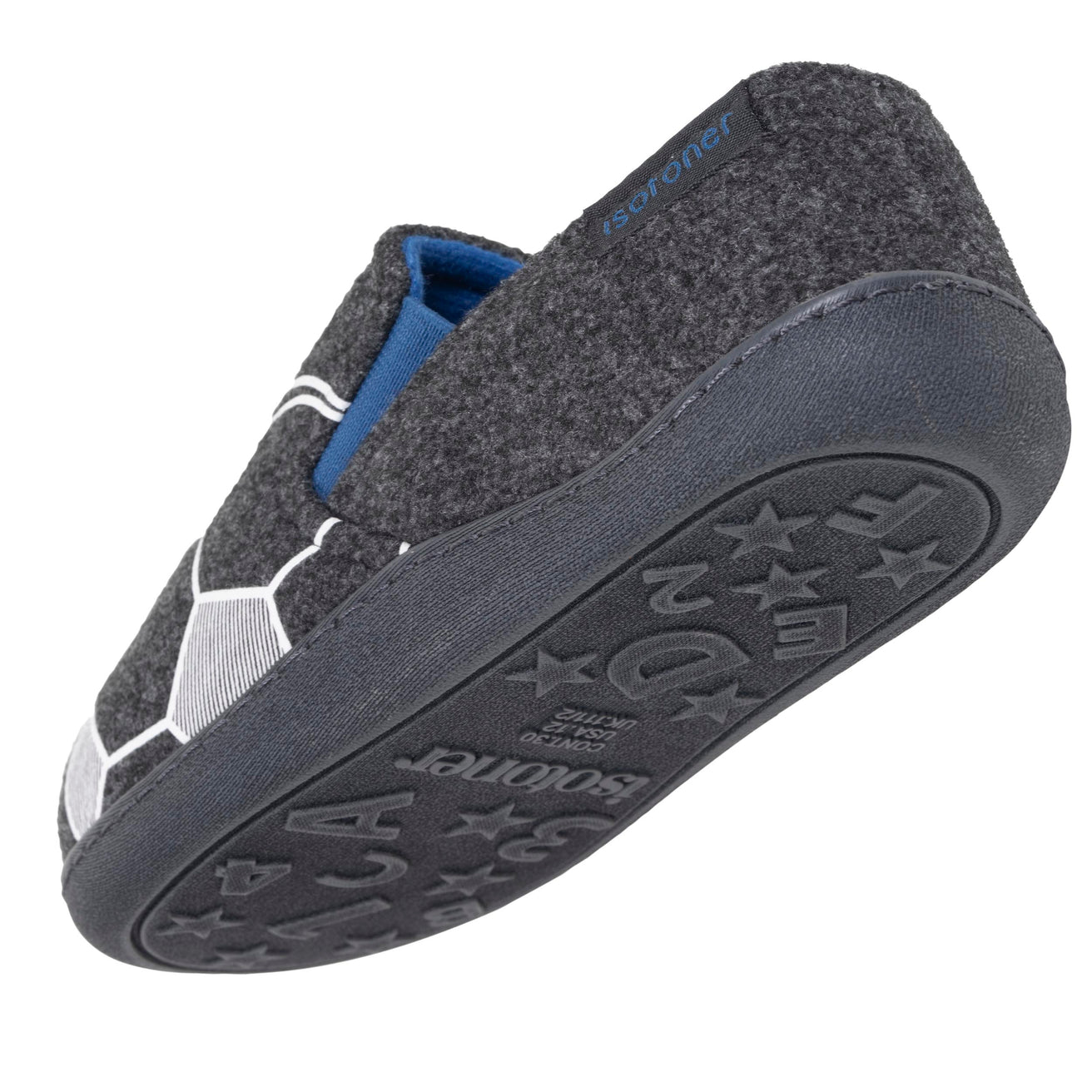 Chaussons Mocassins Enfant Gris Chiné