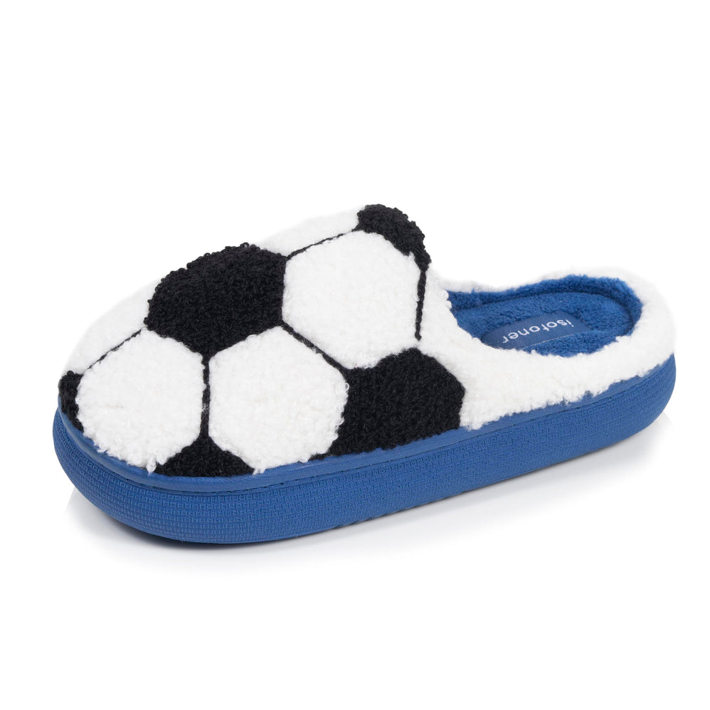 Chaussons Mules Enfant BLOUP Bleu - Isotoner