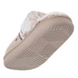 Chaussons Mules Femme BLOUP Beige liseré