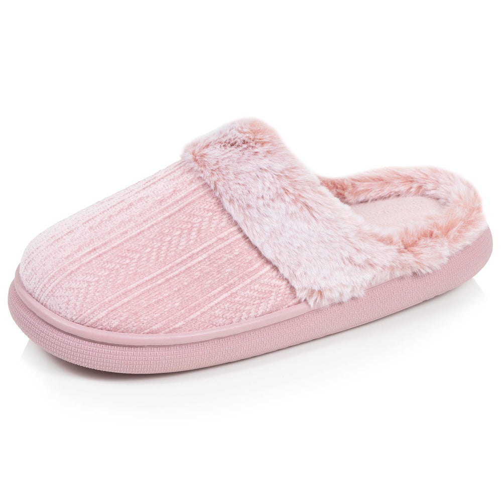 Chaussons Mules Femme BLOUP maille Blush - Isotoner