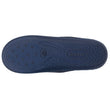 Chaussons Mules Femme Léopard Marine