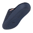 Chaussons Mules Femme Léopard Marine