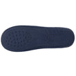 Chaussons Mules Femme Pois Marine