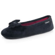 Chaussons Ballerines Femme Noir rayures
