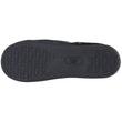 Chaussons Mules Femme Noir Rayures roses