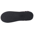 Chaussons Mules Femme Rayures Roses