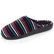 Chaussons Mules Femme Rayures canard