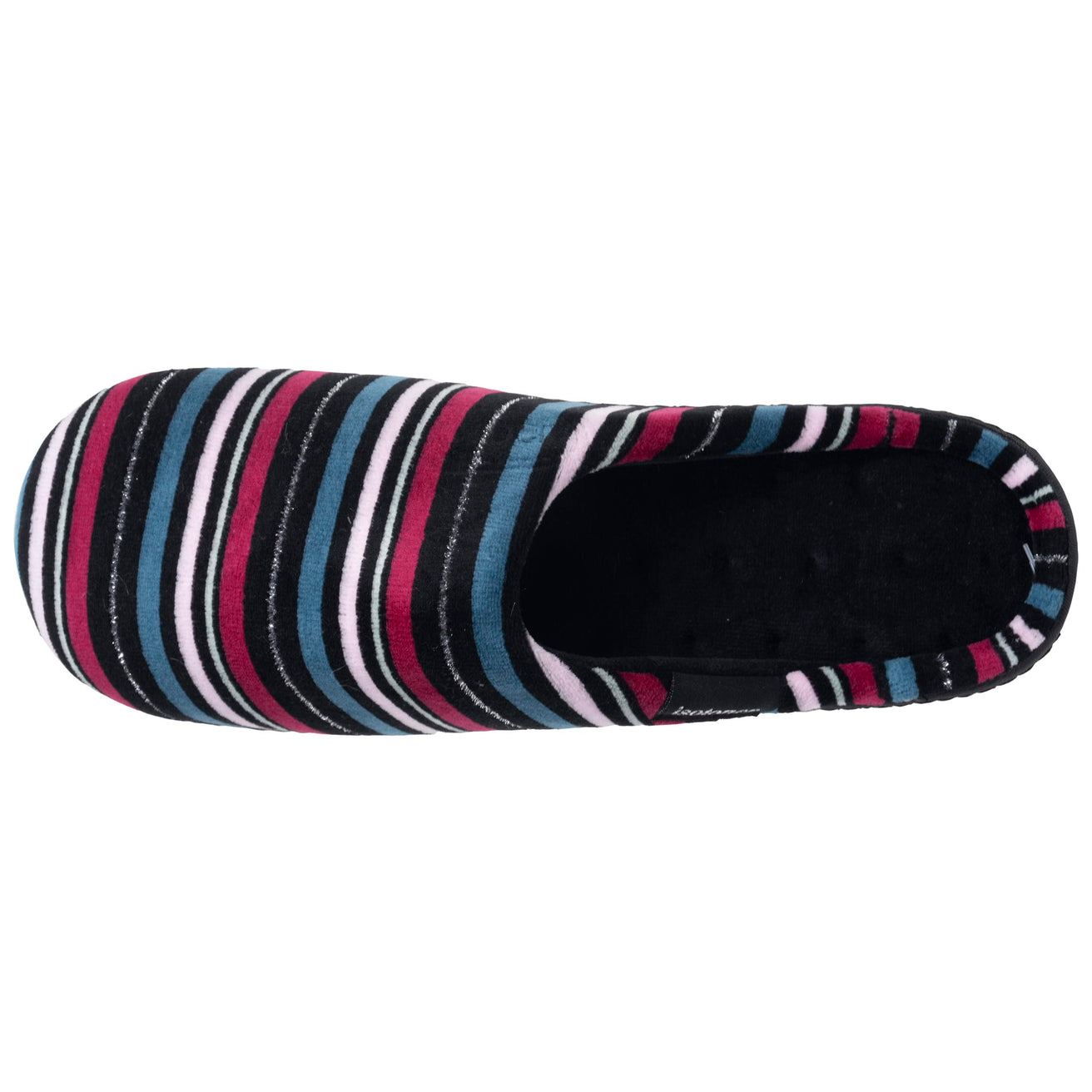 Chaussons Mules Femme Rayures canard