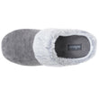 Chaussons Mules Femme pailleté Gris foncé
