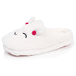 Chaussons Mules Femme sherpa lama Ivoire