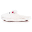 Chaussons Mules Femme sherpa lama Ivoire