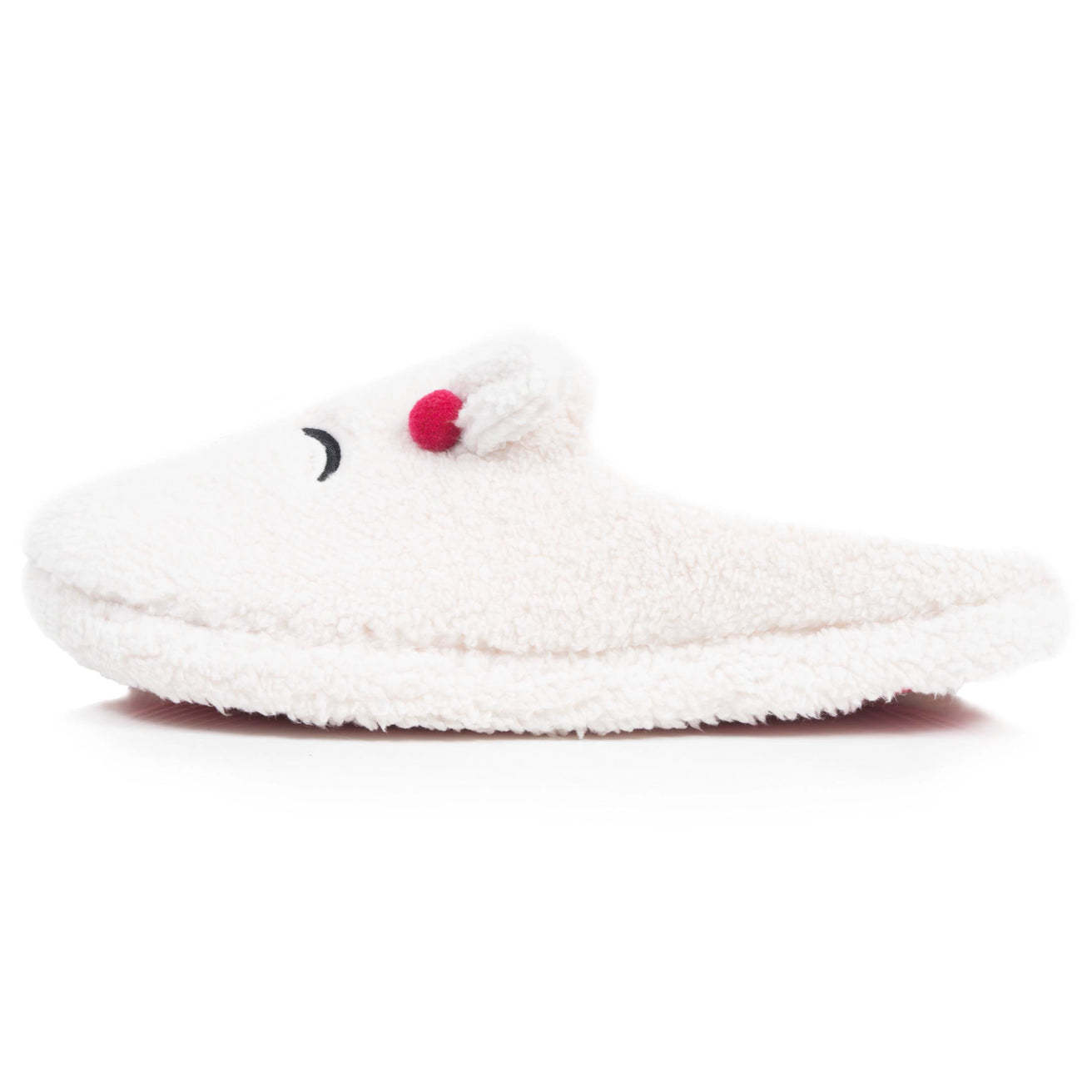Chaussons Mules Femme sherpa lama Ivoire