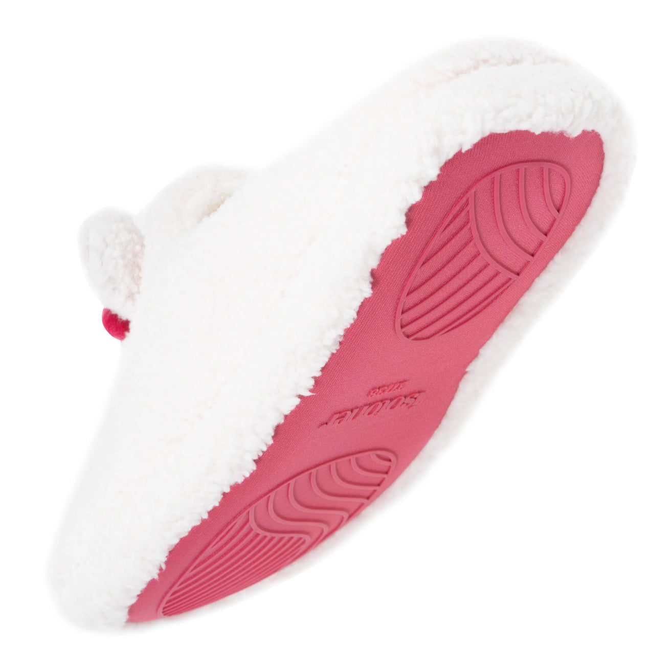 Chaussons Mules Femme sherpa lama Ivoire