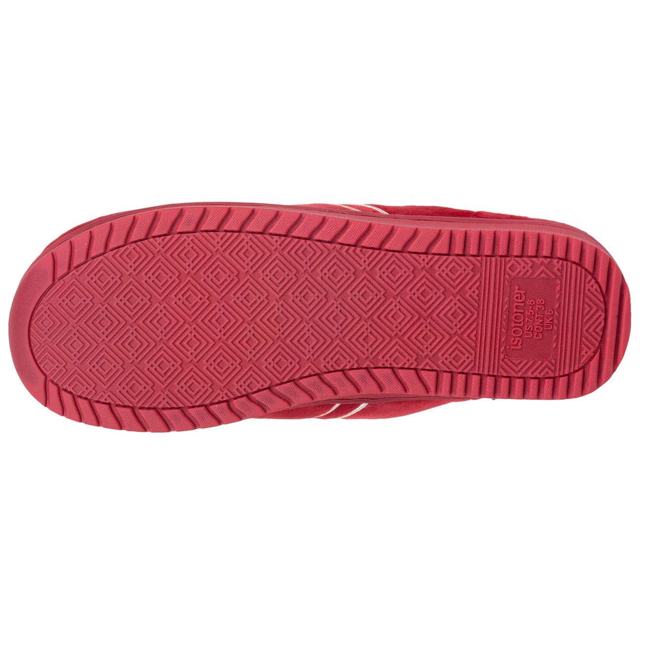 Chaussons Mules Femme talon Rouge