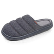 Chaussons Mules Homme BLOUP Chiné Gris