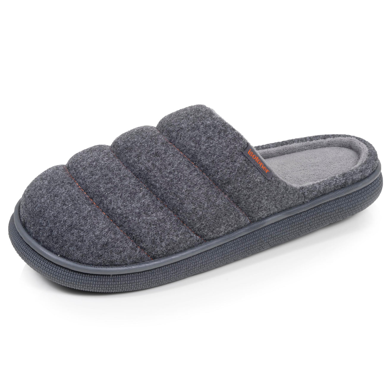 Chaussons Mules Homme BLOUP Chiné Gris