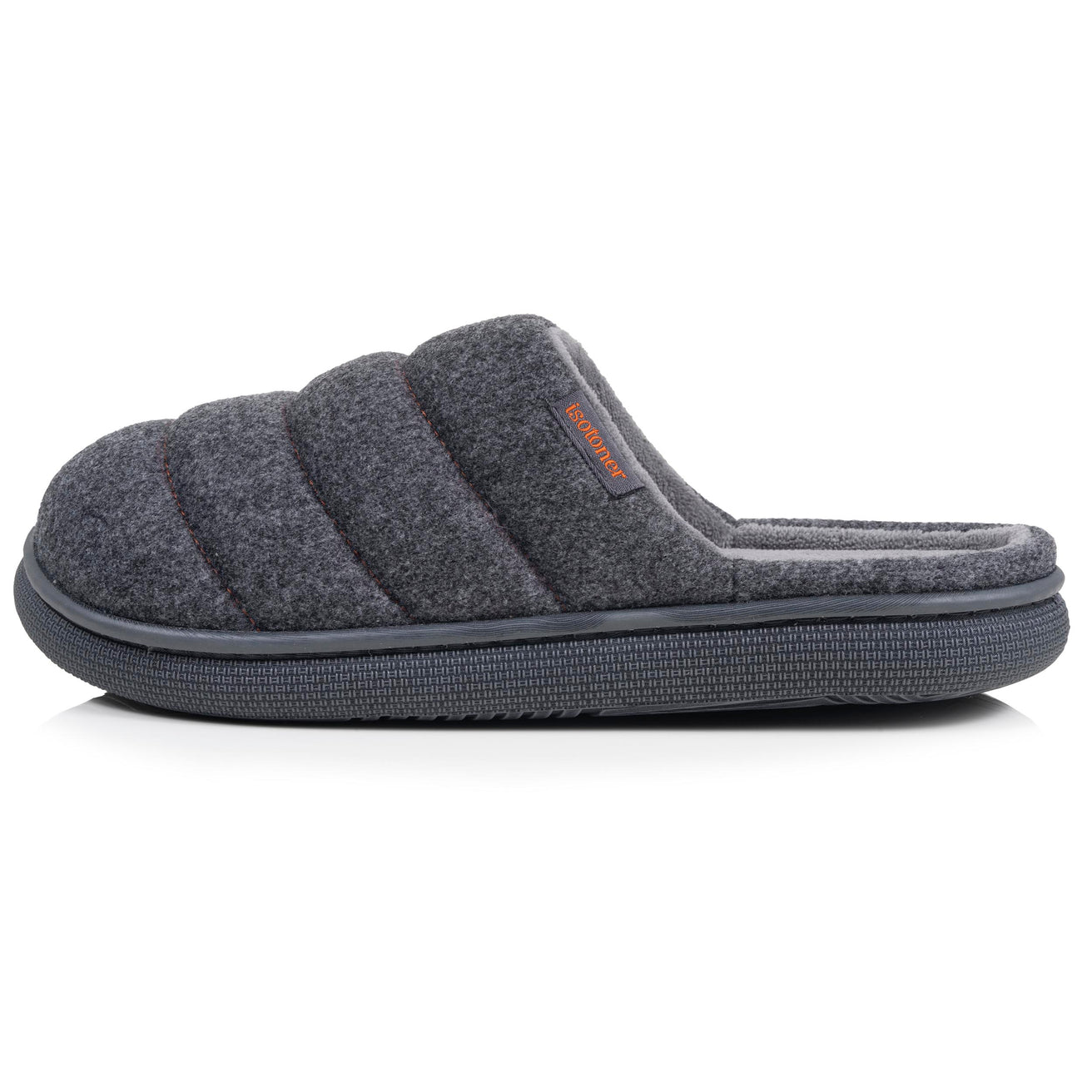 Chaussons Mules Homme BLOUP Chiné Gris