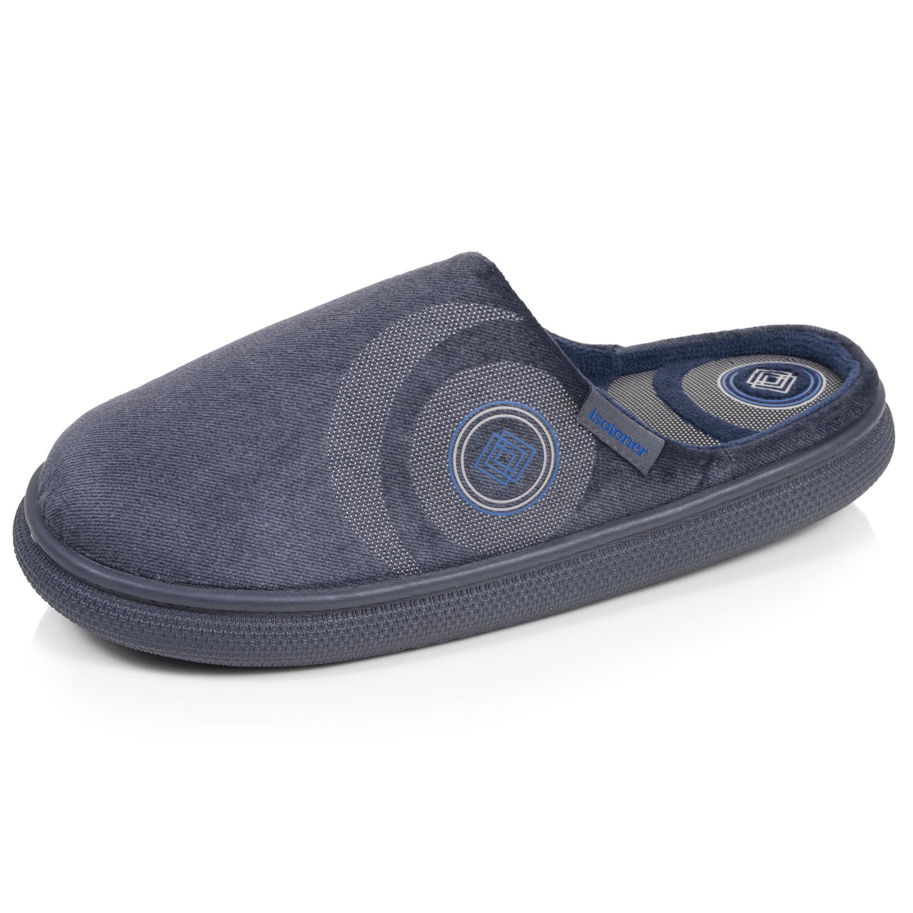Chaussons Mules Homme BLOUP Marine Chiné