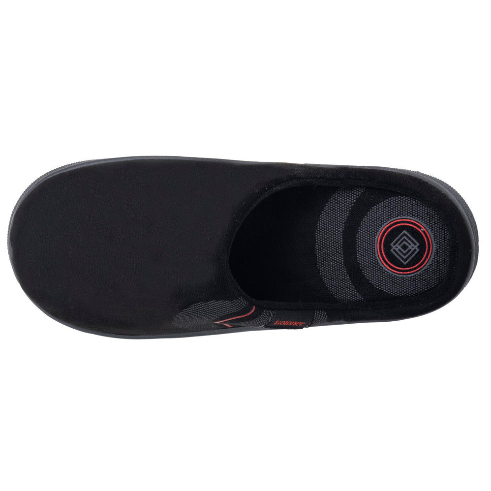 Chaussons Mules Homme BLOUP Noir graph - Isotoner