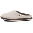 Chaussons Mules Homme feutrine Beige