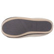 Chaussons Mules Homme feutrine Beige