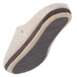 Chaussons Mules Homme feutrine Beige