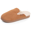 Chaussons Mules Homme Camel sherpa