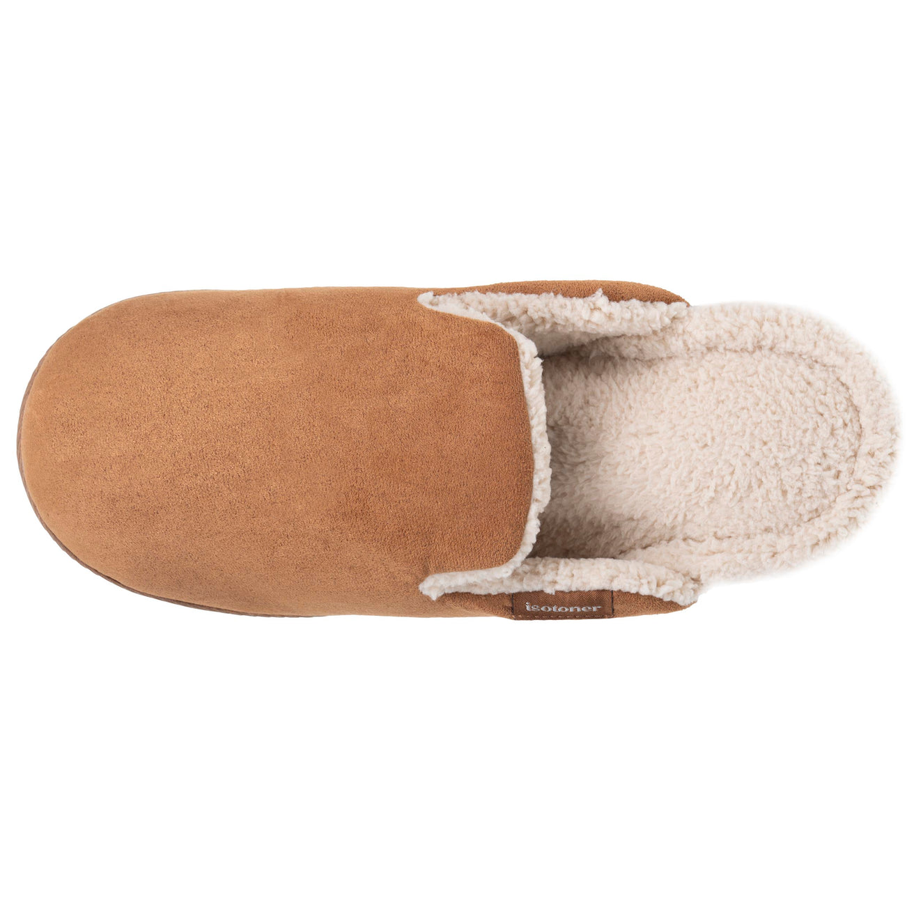 Chaussons Mules Homme Camel sherpa