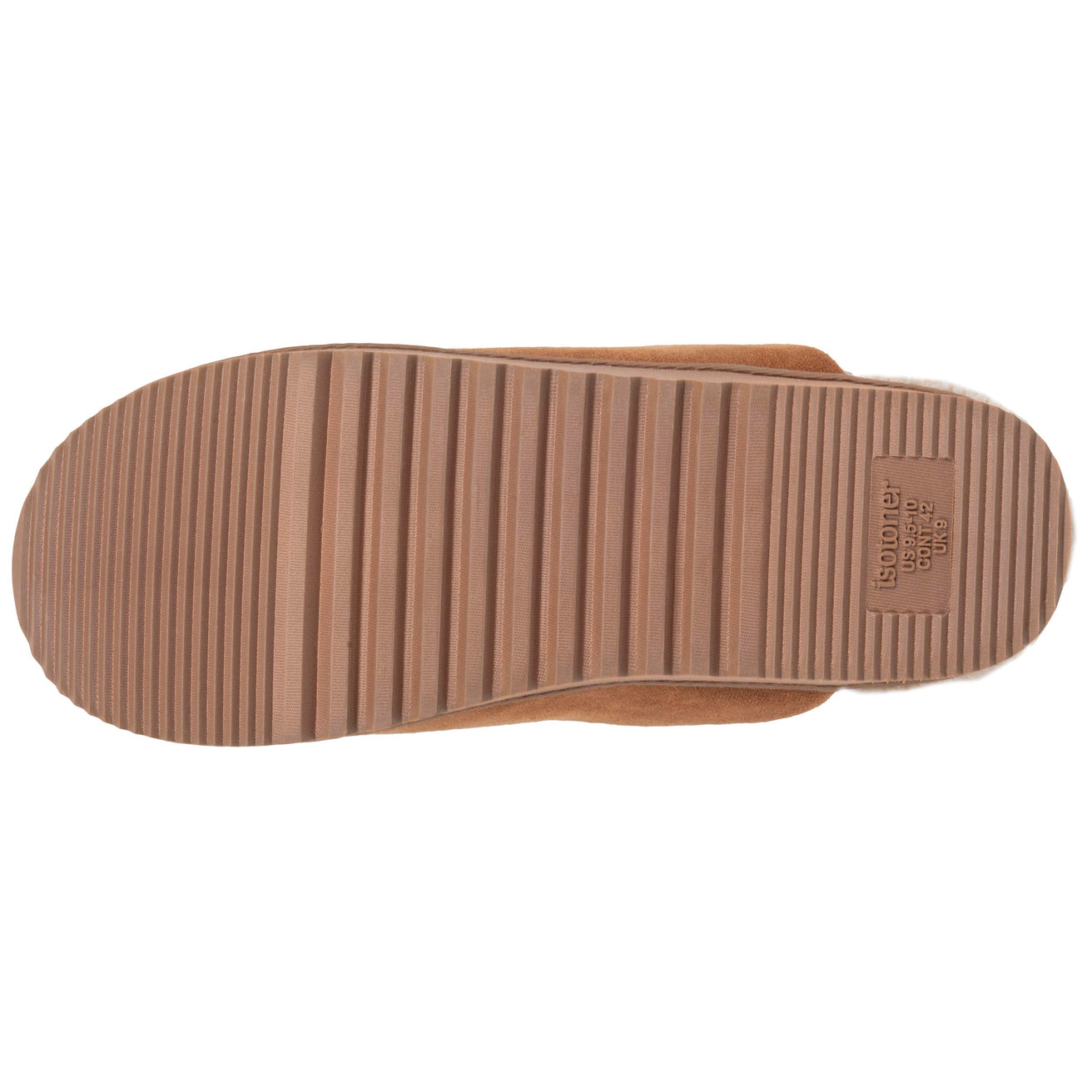 Chaussons Mules Homme Camel sherpa
