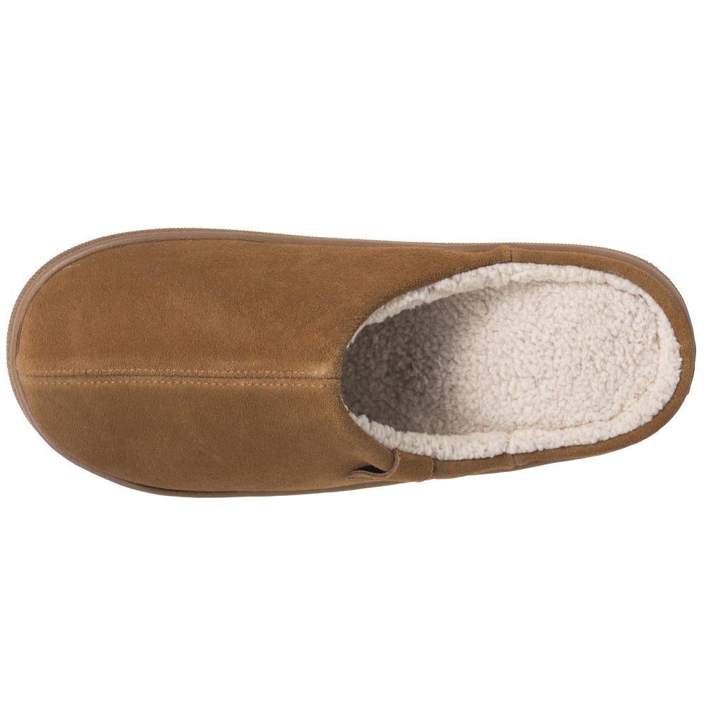 Chaussons Mules Homme BLOUP Camel sherpa - Isotoner