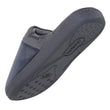 Chaussons Mules Homme Carrés Gris