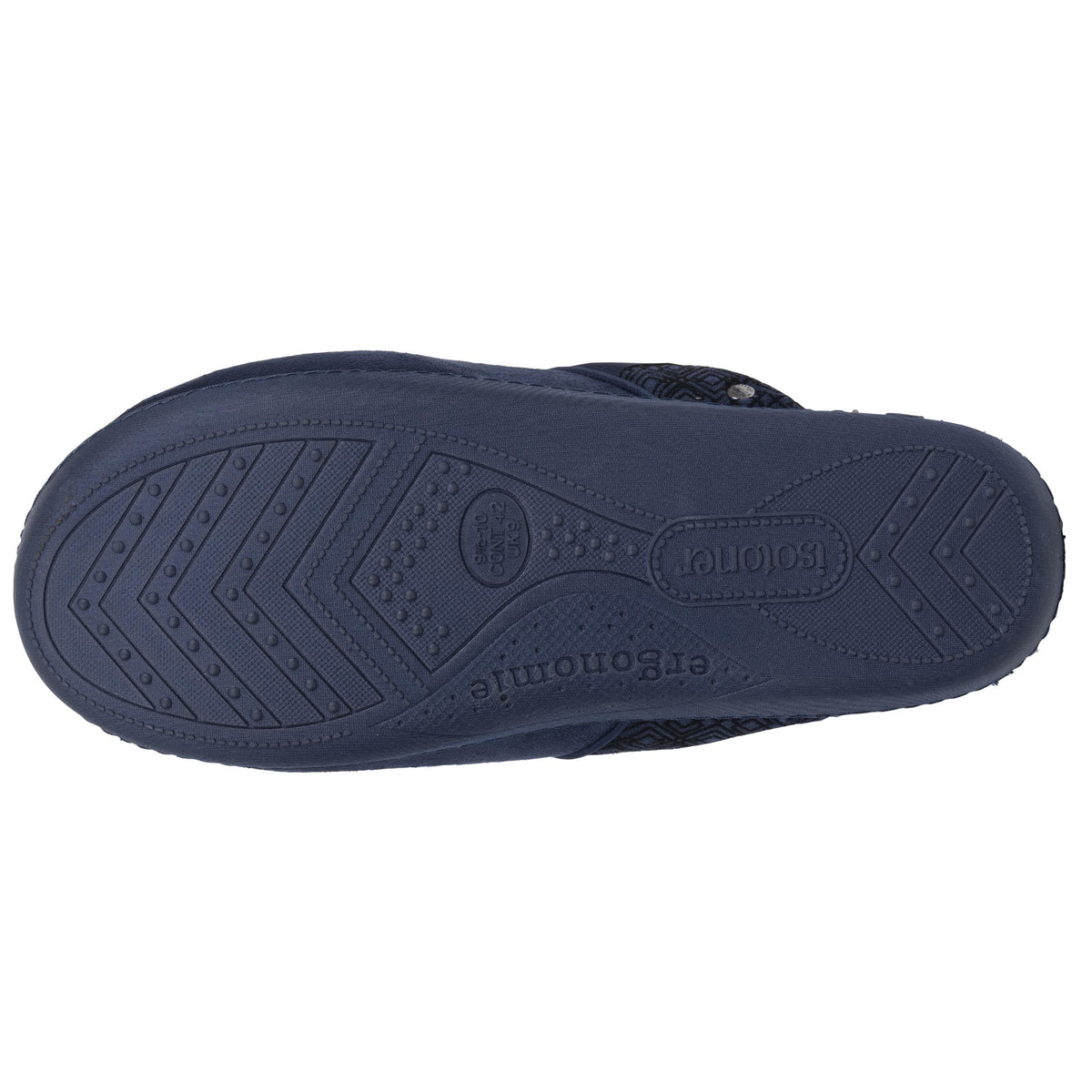 Chaussons Mules Homme Marine Vert
