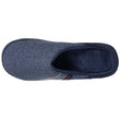 Chaussons Mules Homme Marine liseré Orange